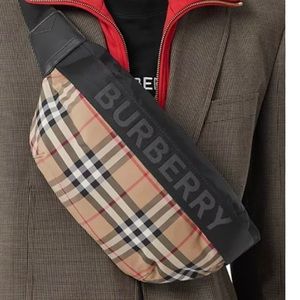 Burberry medium vintage bum bag